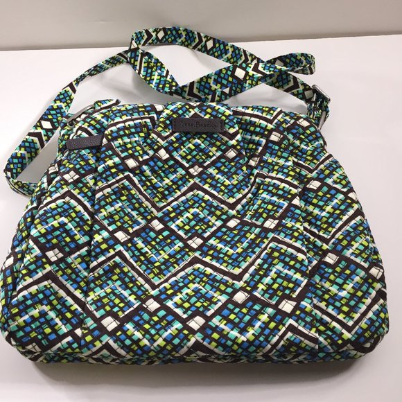 Vera Bradley Handbags - Vera Bradley Hadley Cotton Crossbody, Rain Forest